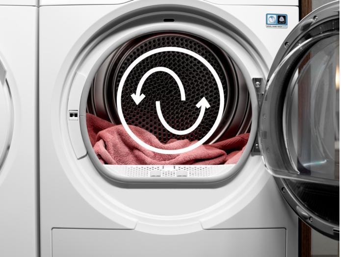 Produktbild AEG TR7T60589 wasdroger Vrijstaand Voorbelading 8 kg A++ Wit (8 kg, Rechts)