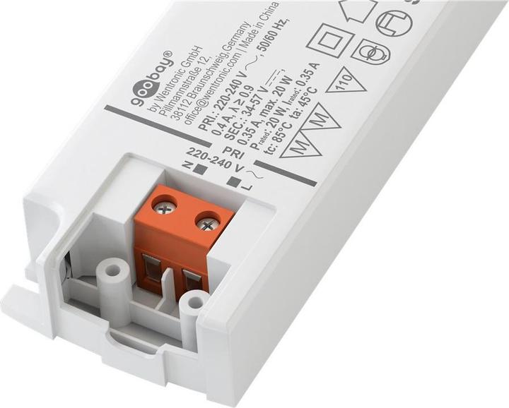 Produktbild Goobay LED-Konstantstrom-Trafo, 20 W