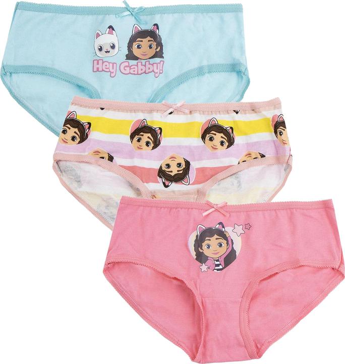 Disney Girl's Underwear Set 3 Pieces Gabby'S Dollhouse