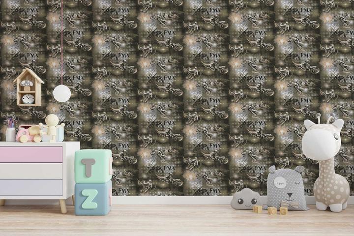 Produktbild Tadessi Kinderzimmer M1-No.2162 | Jung | Motorräder (26 cm)