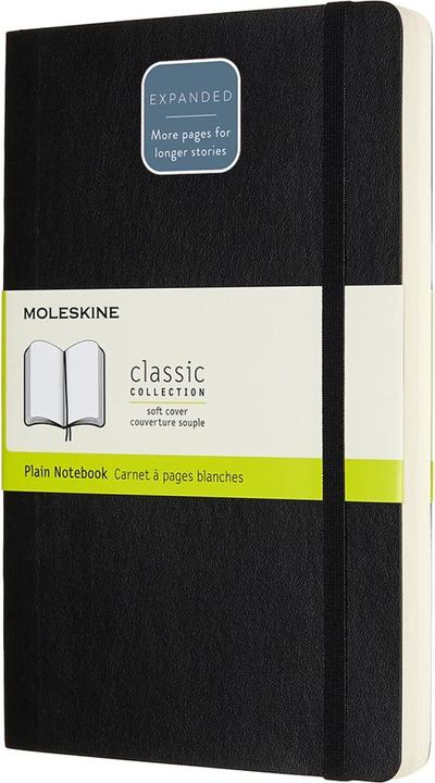 Image du produit Moleskine Carnet classique (A5, Blanc, Couverture souple)