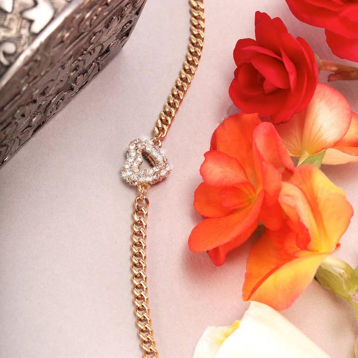 Produktbild Morellato Incontri Br.Yg +Bra Heart W/ (19 cm, Edelstahl, Messing)