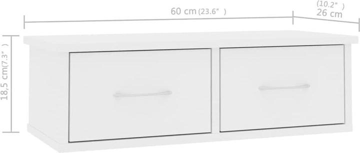 Immagine prodotto VidaXL Brianna (60 x 26 x 18,5 cm)