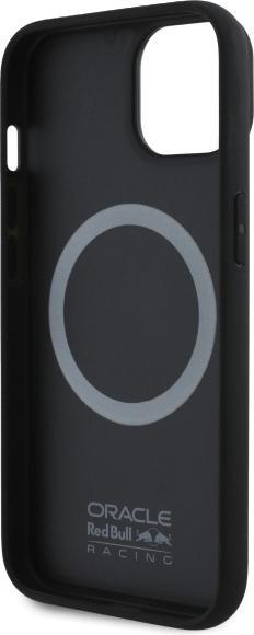 Actual product image Red Bull RBHMP14S24CFGSMK iPhone 14 6.1" hardcase black Carbon Fiber Power Bar MagSafe (Apple iPhone 14)