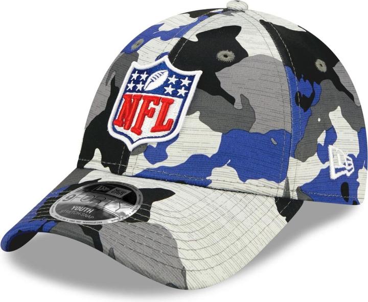 Produktbild New Era 9Forty Kinder Cap - TRAINING 2022 NFL Shield Logo T (51, 50 C, 52 C)