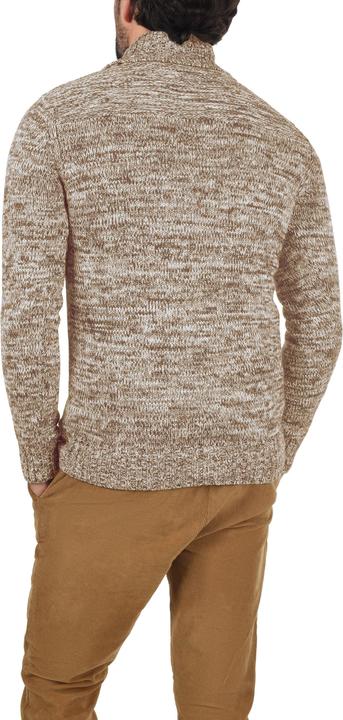 Image du produit Solid Phil Pull En Grosse Maille Pull-Over Tricot Pour Homme Avec Col Châle 100% Coton (S)