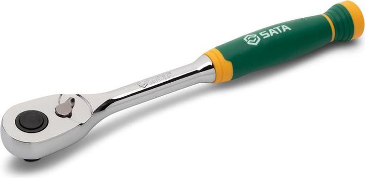 SATA 1/2" reversible ratchet with comfort grip, 72 teeth (1/2")
