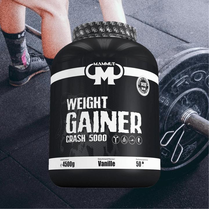 Produktbild Best Body Nutrition Best Body Mammut Weight Gainer Crash 5000, 4500 g Dose (Vanille, 1 Stk., 4500 g)