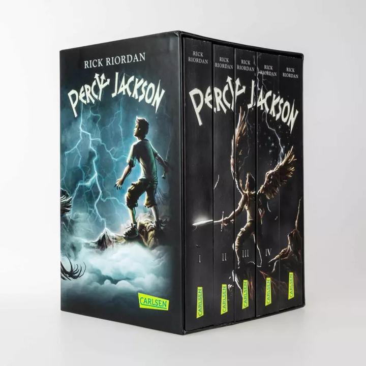 Produktbild Percy Jackson: Percy-Jackson-Taschenbuchschuber (Deutsch, Rick Riordan, 2016)