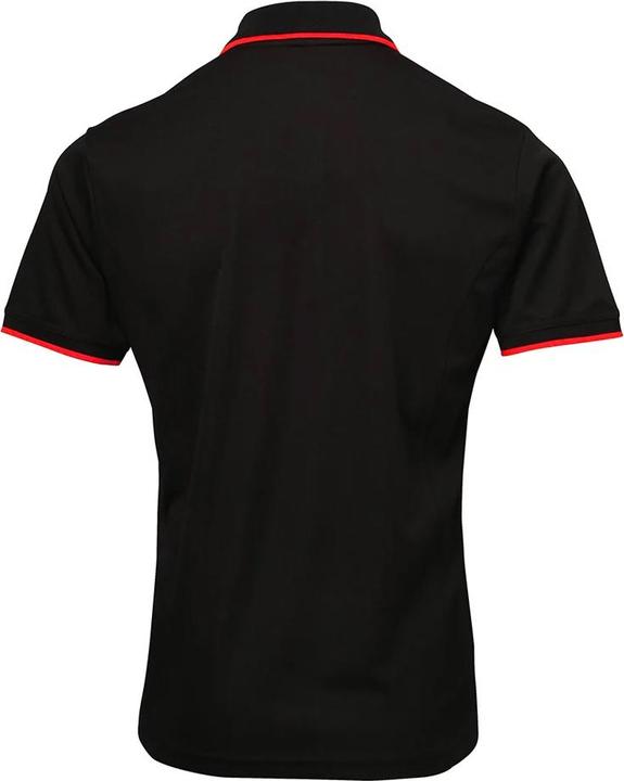 Actual product image Premier Mens Coolchecker Contrast Pique Polo Shirt (3XL)