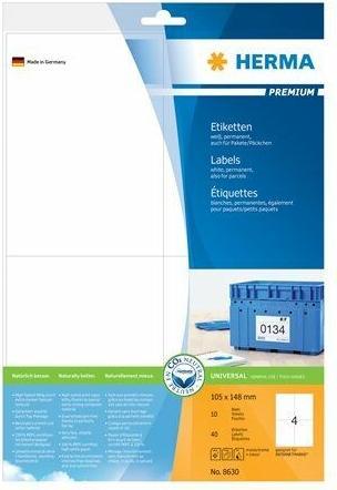 Produktbild HERMA Versandetiketten A4
