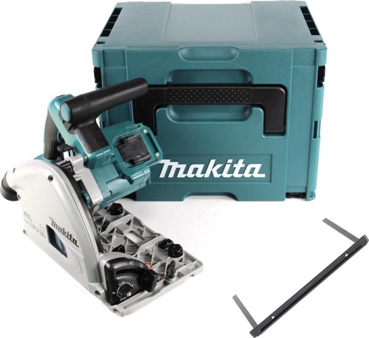 Produktbild Makita DSP 600 ZJ Akku Tauchsäge 36V (2x 18V) Brushless + Parallelanschlag ( 165447-6 ) + Makpac -