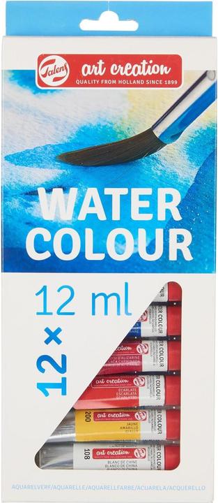 Image du produit Talens Kit de peinture aquarelle 12x12ml (Multicolore, 12000 ml)