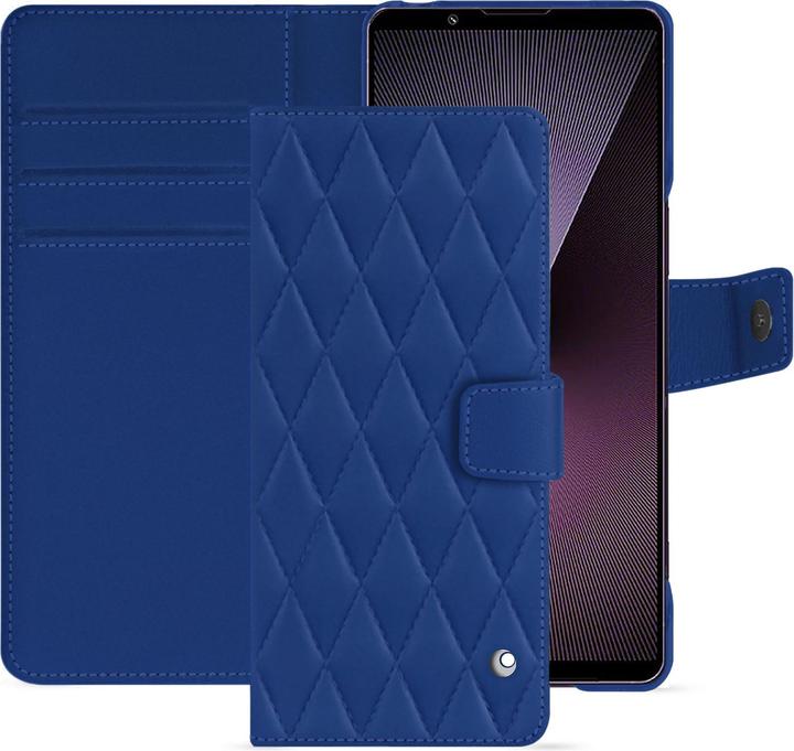 Bleu océan - Couture (Nappa - Pantone #15458a)