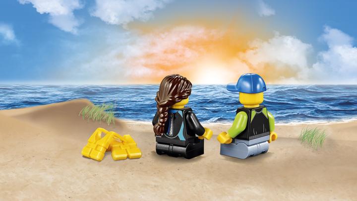 Actual product image LEGO Off-road vehicle with catamaran (60149, LEGO City)