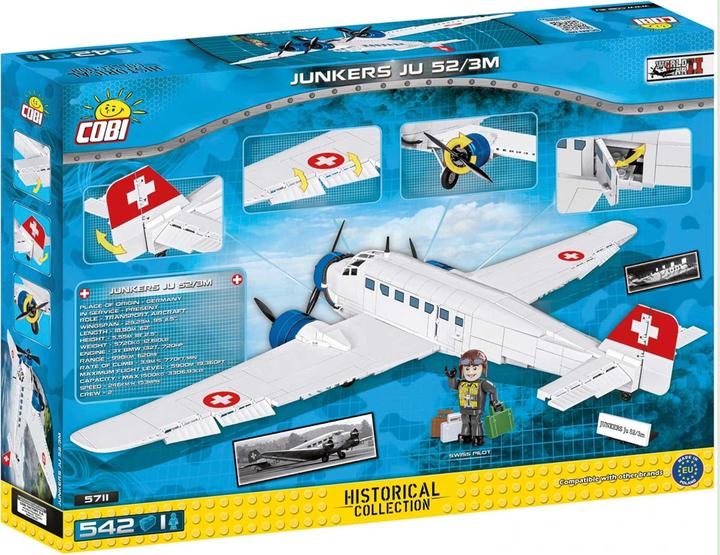 Produktbild Cobi Junkers Ju-52 Schweizer Version