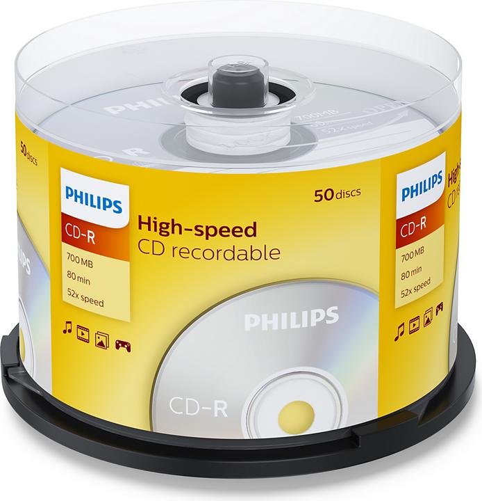 Actual product image Philips CD-R (50 x)