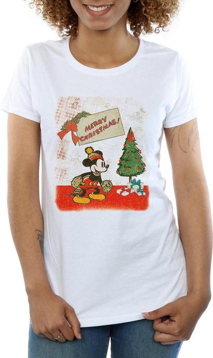 Produktbild Disney Mickey Mouse Vintage Christmas TShirt (XXL)