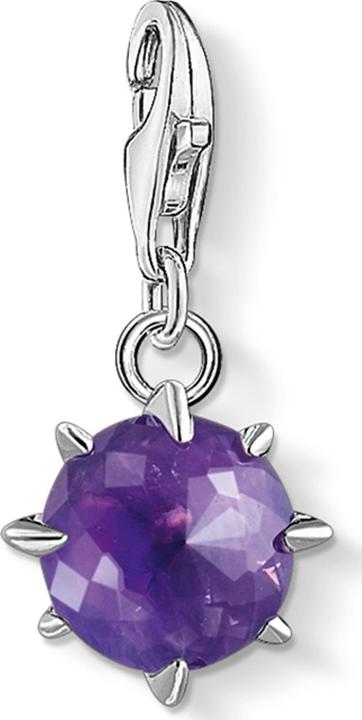 Immagine prodotto Thomas Sabo Ciondolo Charm Birthstone febbraio (Argento 925)