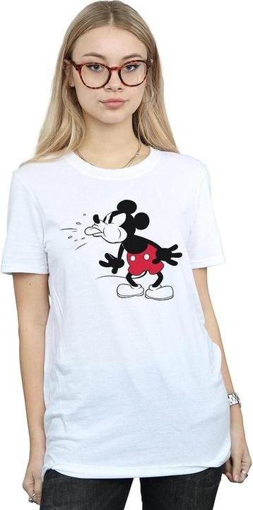 Immagine prodotto Disney Maglietta Boyfriend in cotone con lingua di Topolino Donna/Ladies (S)