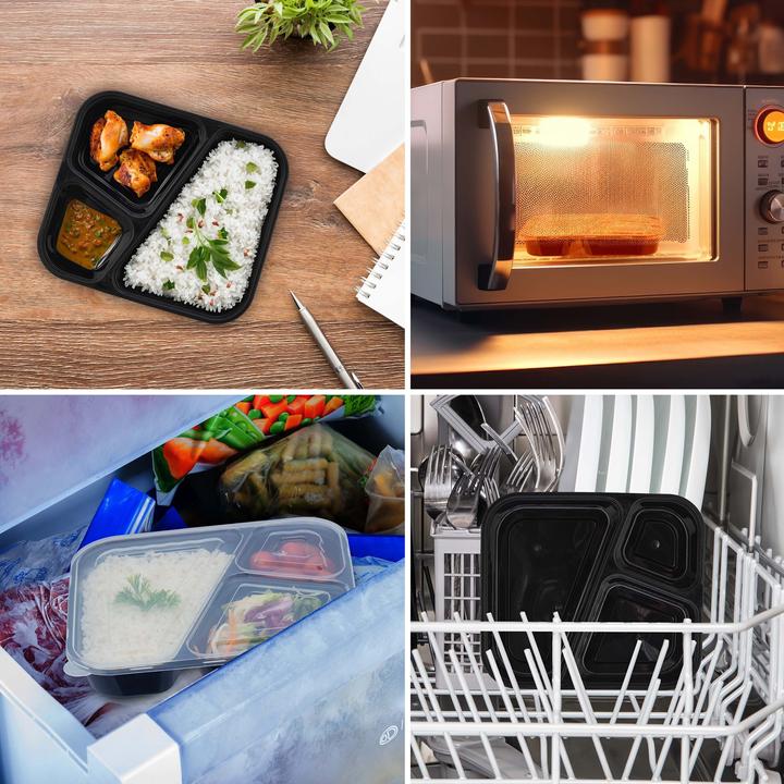 Produktbild Relaxdays 24x Meal-Prep-Boxen