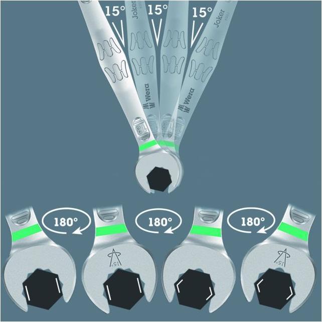 Actual product image Wera 6003 Joker 11 Set 1 (8 mm, 115 mm)