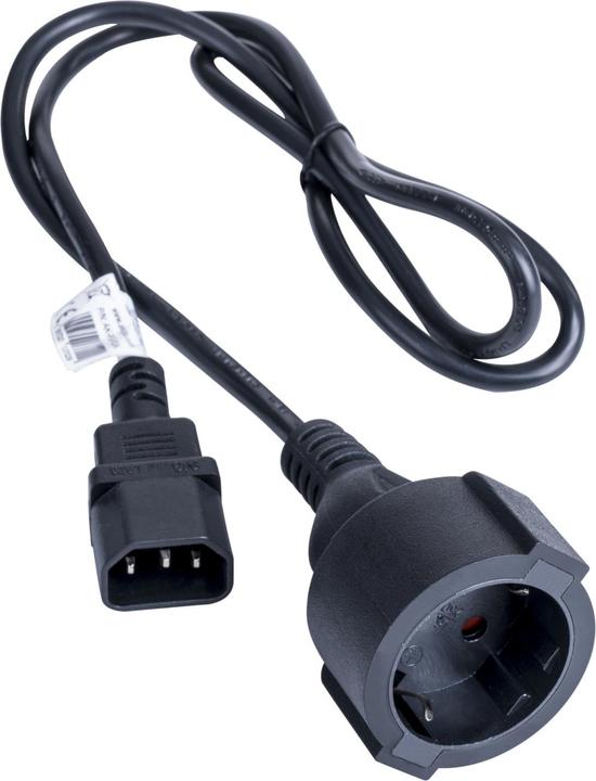 Immagine prodotto Akyga Cavo di collegamento all'alimentazione (1x spina IEC C14 - 1x spina di messa a terra C14). (1 m)