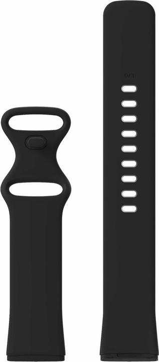 Immagine prodotto Deltalabs Fitbit Versa 4 / Versa 3 / Sense 2 / Sense Silikon Sport Armband - Schwarz (Silicone, Fitbit Versa 3, Fitbit Versa 4, Fitbit Sense 2)