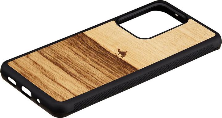 Actual product image Man.Wand &WOOD case for Galaxy S20 Ultra terra juodas (Samsung Galaxy S20 Ultra)