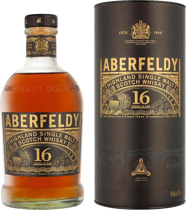 Actual product image Aberfeldy 16 Years (Single Malt, Scotch whisky, 1 x 70 cl)