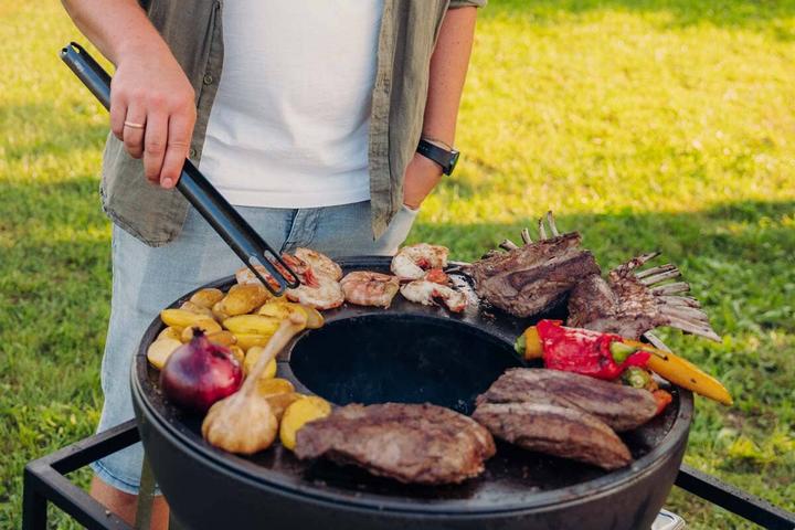 Actual product image Höfats Barbecue Tongs black