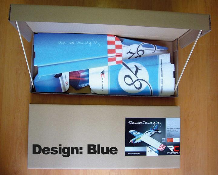 Actual product image RC Factory RC-Factory Nemesis Blue Racing series EPP (Aerobatics)