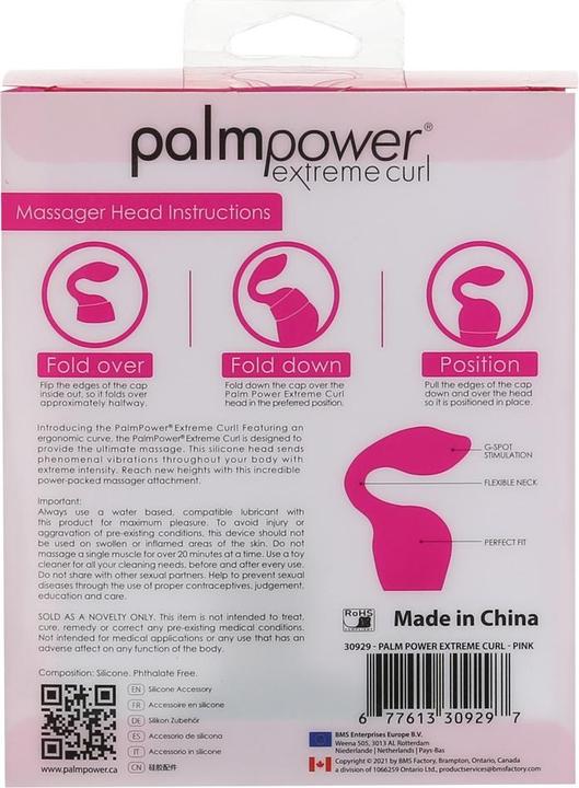 Produktbild Palm Power Extreme Curl Silikonaufsatz Rosa