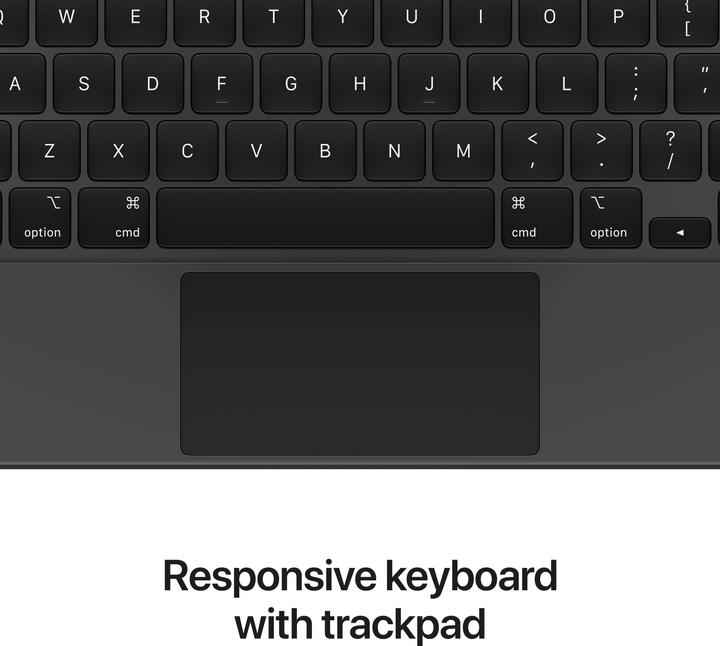 Produktbild Apple Magic Keyboard (CH, iPad Pro 12.9 2021 (5. Gen), iPad Pro 12.9 2020 (4. Gen), iPad Pro 12.9 2018 (3. Gen), iPad Pro 12.9 2022 (6. Gen))