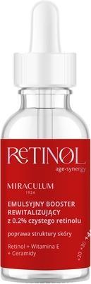 Produktbild BasicLab MIRACULUM Age Synergy Retinol emulsyjny booster rewitalizujący z 0.2% czystego retinolu 30ml (30 ml)