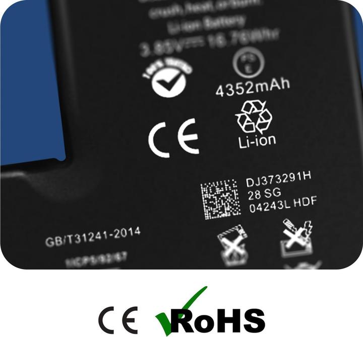 Immagine prodotto Clappio Batteria sostitutiva da 4352 mAh senza BMS