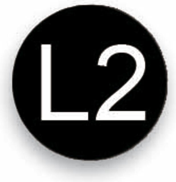 Produktbild Cimco Leiterkennzeichnung L 2 schwarz 182622