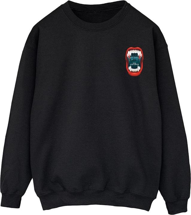 Actual product image The Lost Boys Mens Teeth Pocket Sweatshirt (4XL)