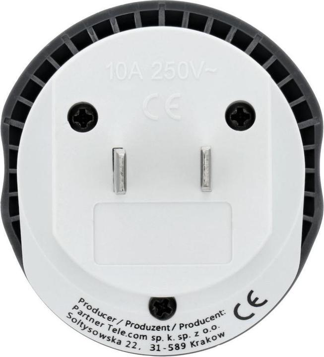 Productafbeelding Cable Blue Star BLUE STAR travel adapter GO TO USA (Type A) 10A white