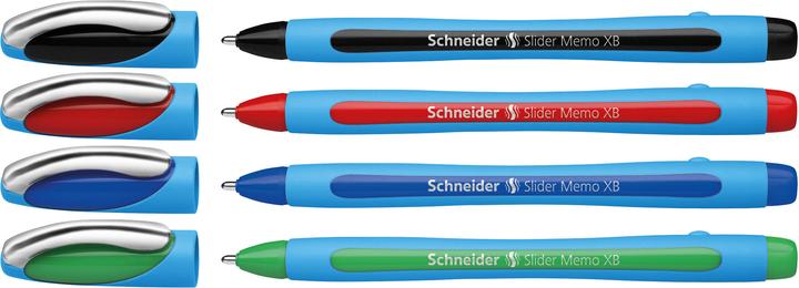 Immagine prodotto Schneider Cursore Biros Memo XB (Verde, Nero, Rosso, Blu, 1 x)