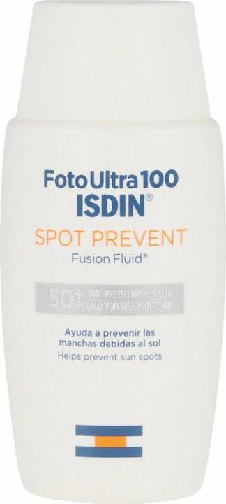 Isdin FOTO ULTRA 100 spot prevent fusion fluid SPF50+ 50 ml (Sun cream face, SPF 50+, 50 ml)