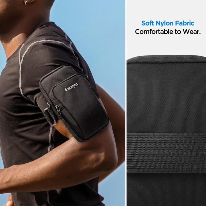 Produktbild Spigen Dynamic Shield Armband czarny/ black opaska na ramię AMP04617