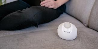 Immagine prodotto Humanas Massaggiatore per il contorno occhi Luminova con funzione idratante - bianco