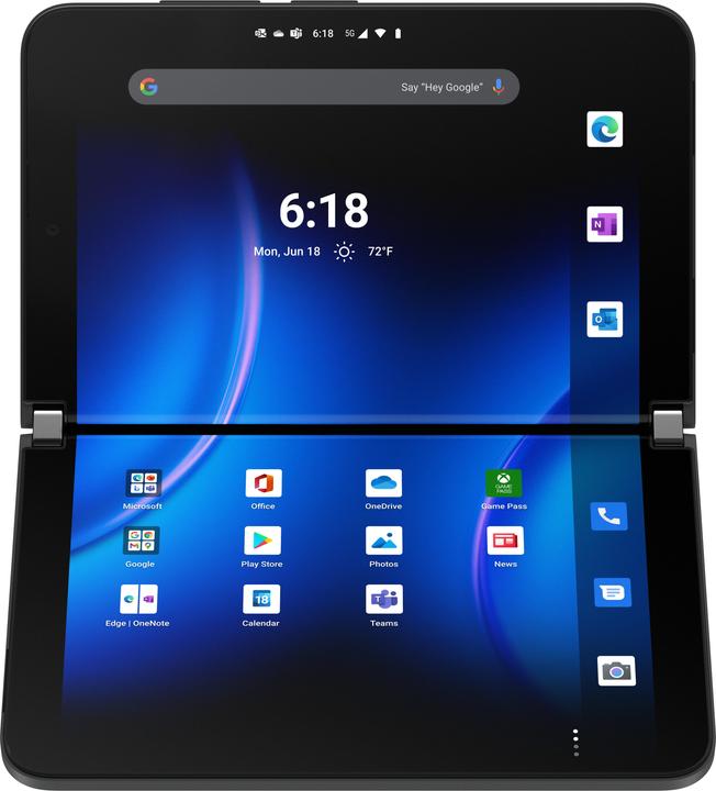 Produktbild Microsoft Surface Duo 2 B2B (256 GB, Obsidian, 8.30", SIM + eSIM, 12 Mpx, 5G)