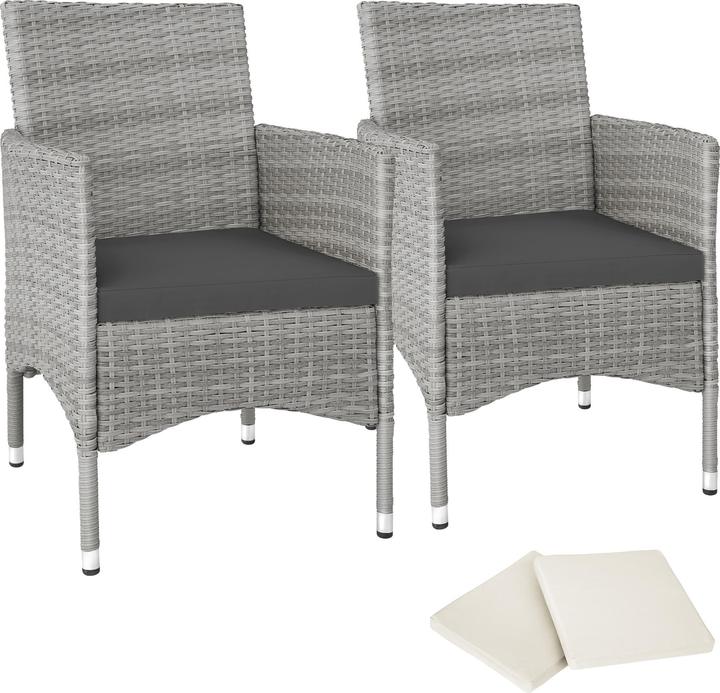 tectake 2 Rattansessel