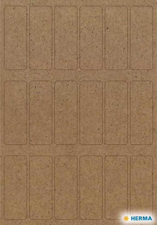 Actual product image HERMA Grass paper multipurpose labels