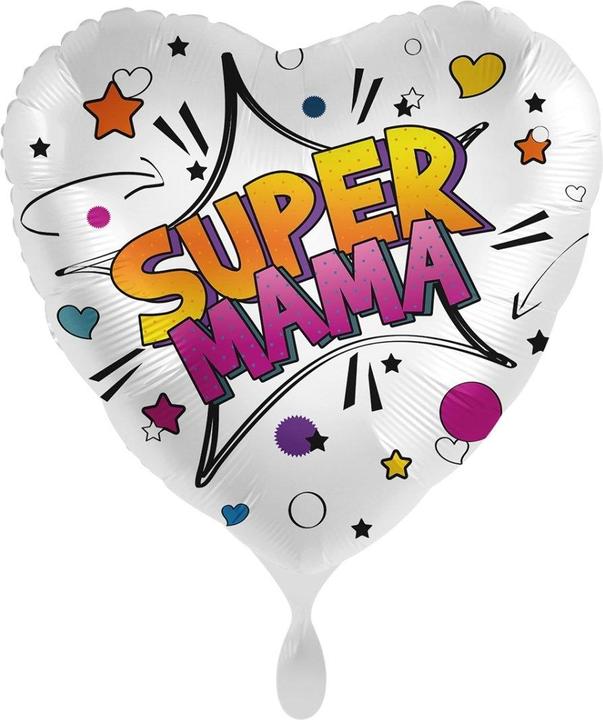 Produktbild Premioloon Folienballon Super Mama Midi - 43cm leer