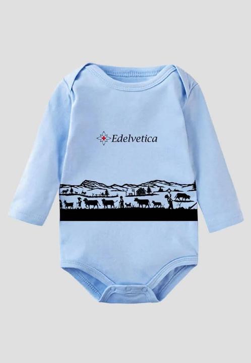 Actual product image Edelvetica Baby silhouette bodysuit long sleeve (24)