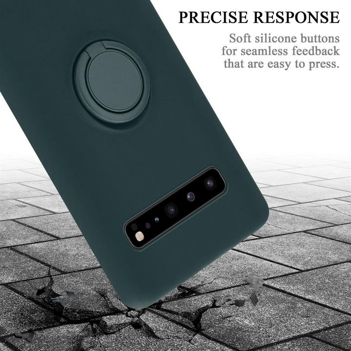 Produktbild Cadorabo TPU Liquid Ring Silicone Case Hülle (Samsung Galaxy S10 5G)
