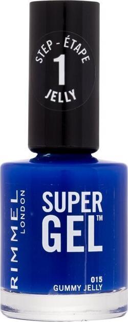 Rimmel London SUPER GEL esmalte de uñas #15-Gummy Jelly 12 ml (Gel-Effekt Nagellack)